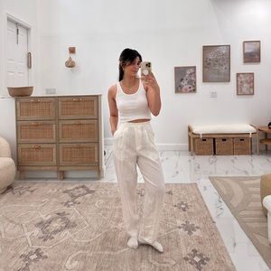 NWT Perfect Vintage Linen Pants